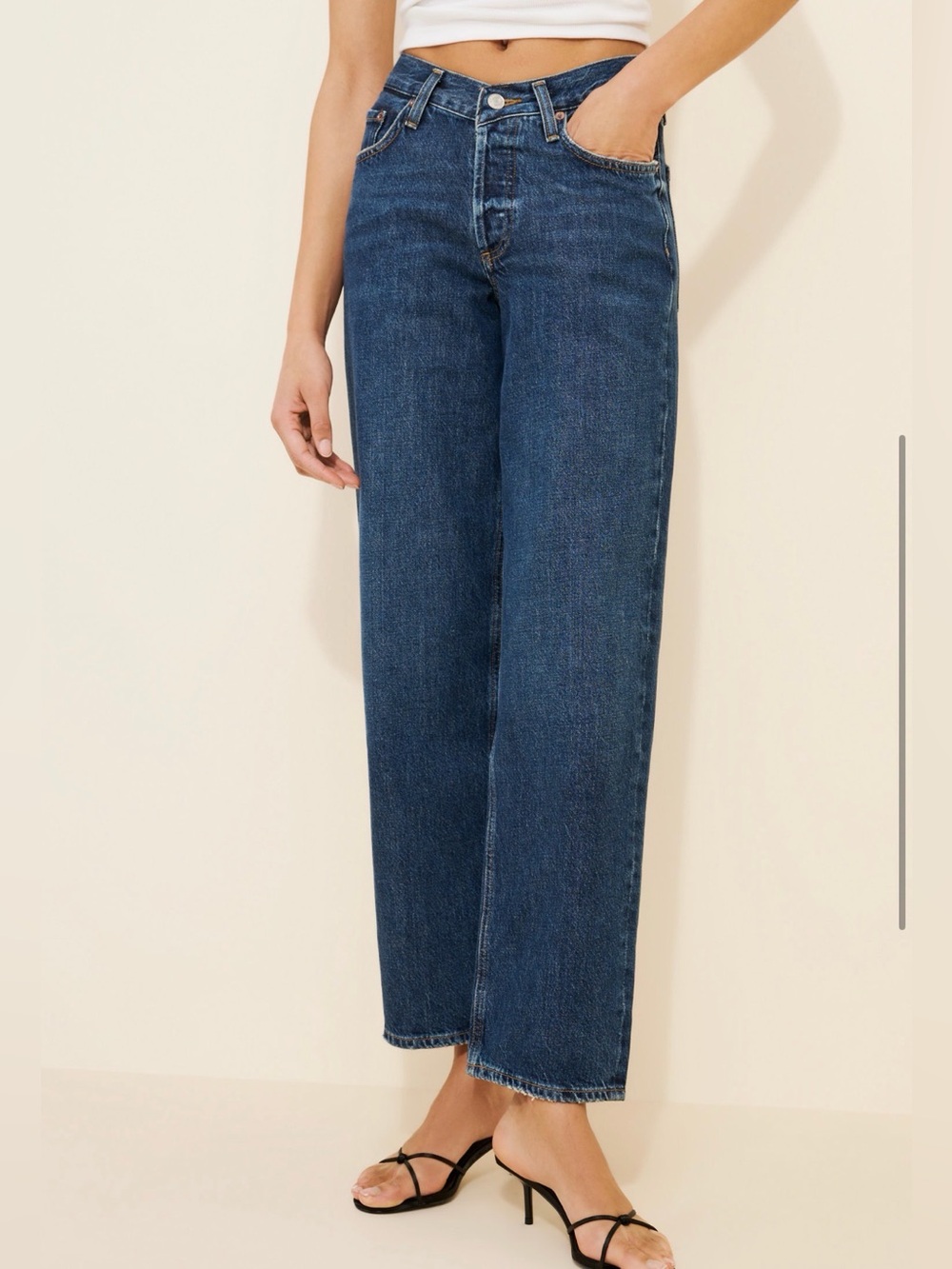 Agolde V-Waist Baggy Jeans
